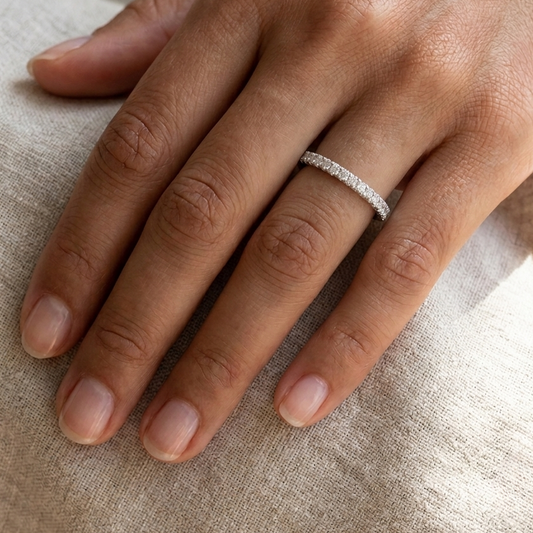 Classic Diamond Eternity Ring, Mini