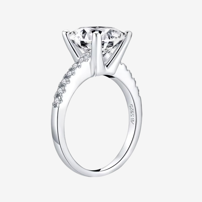 Cushion Cut Engagement Ring, 3.25 Carats