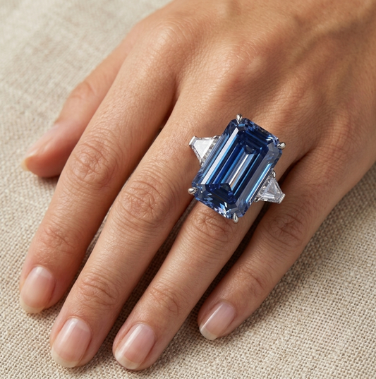 Oppenheimer Blue Diamond Ring, 30 Carats