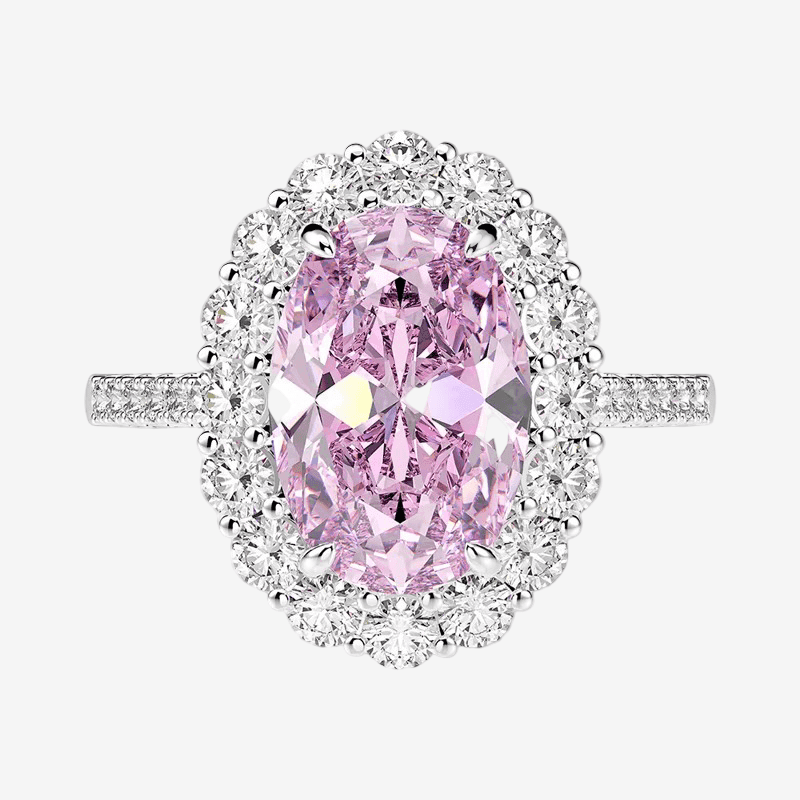Oval Cut, Cocktail Ring For Her, 5 Carats - MargalitRings