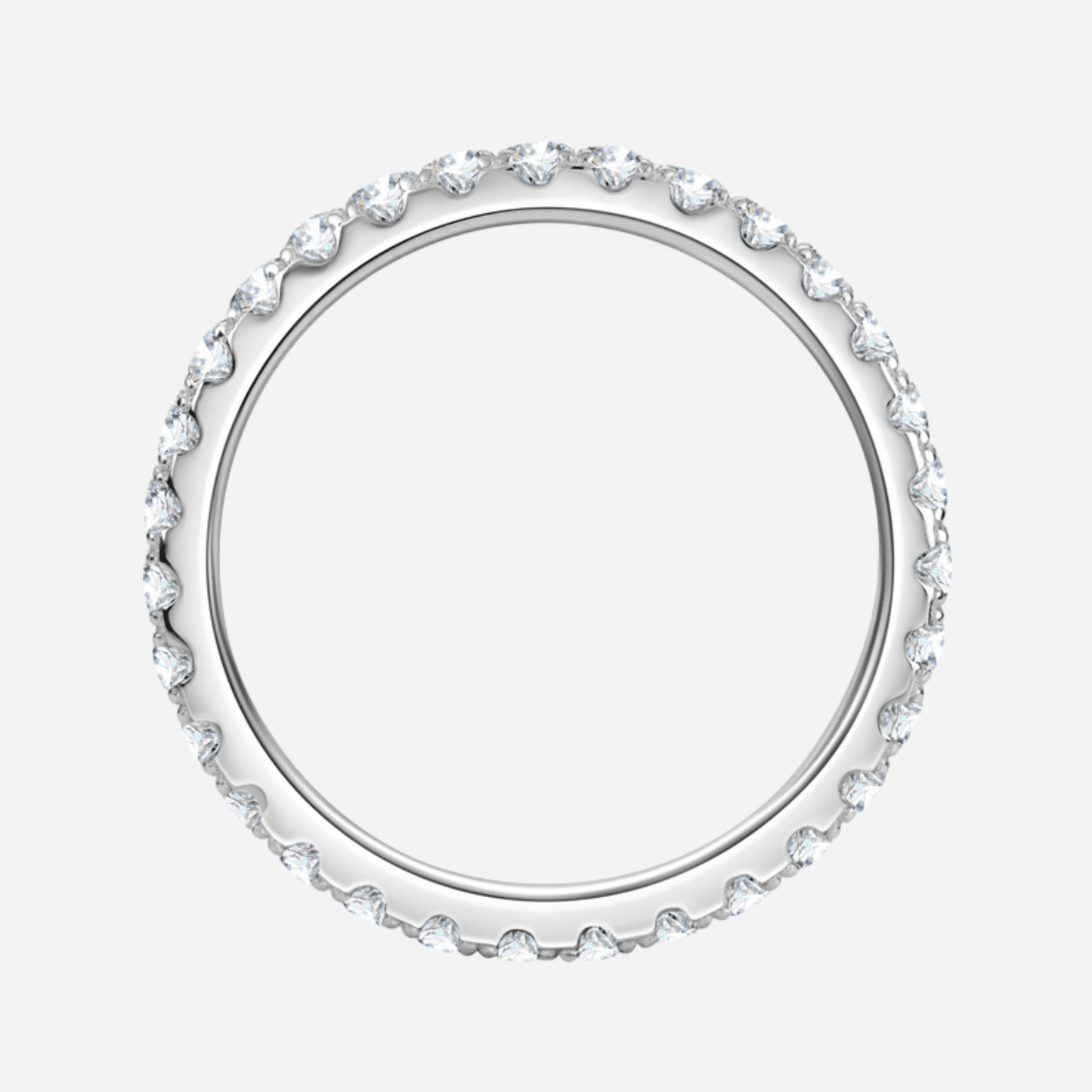 Classic Diamond Eternity Ring, Mini - MargalitRings