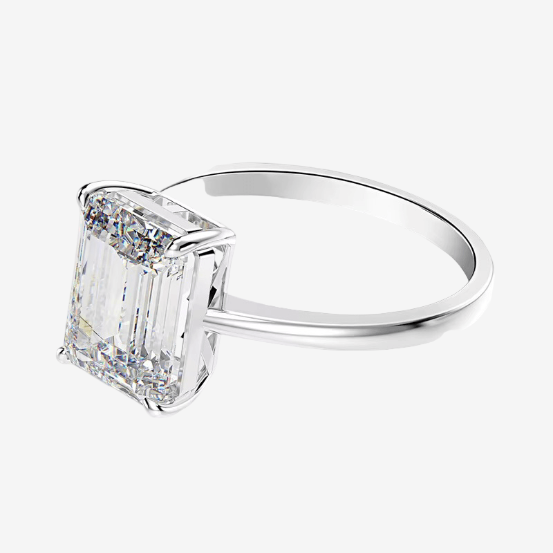 Sofia Richie Engagement Ring, Emerald Cut - MargalitRings