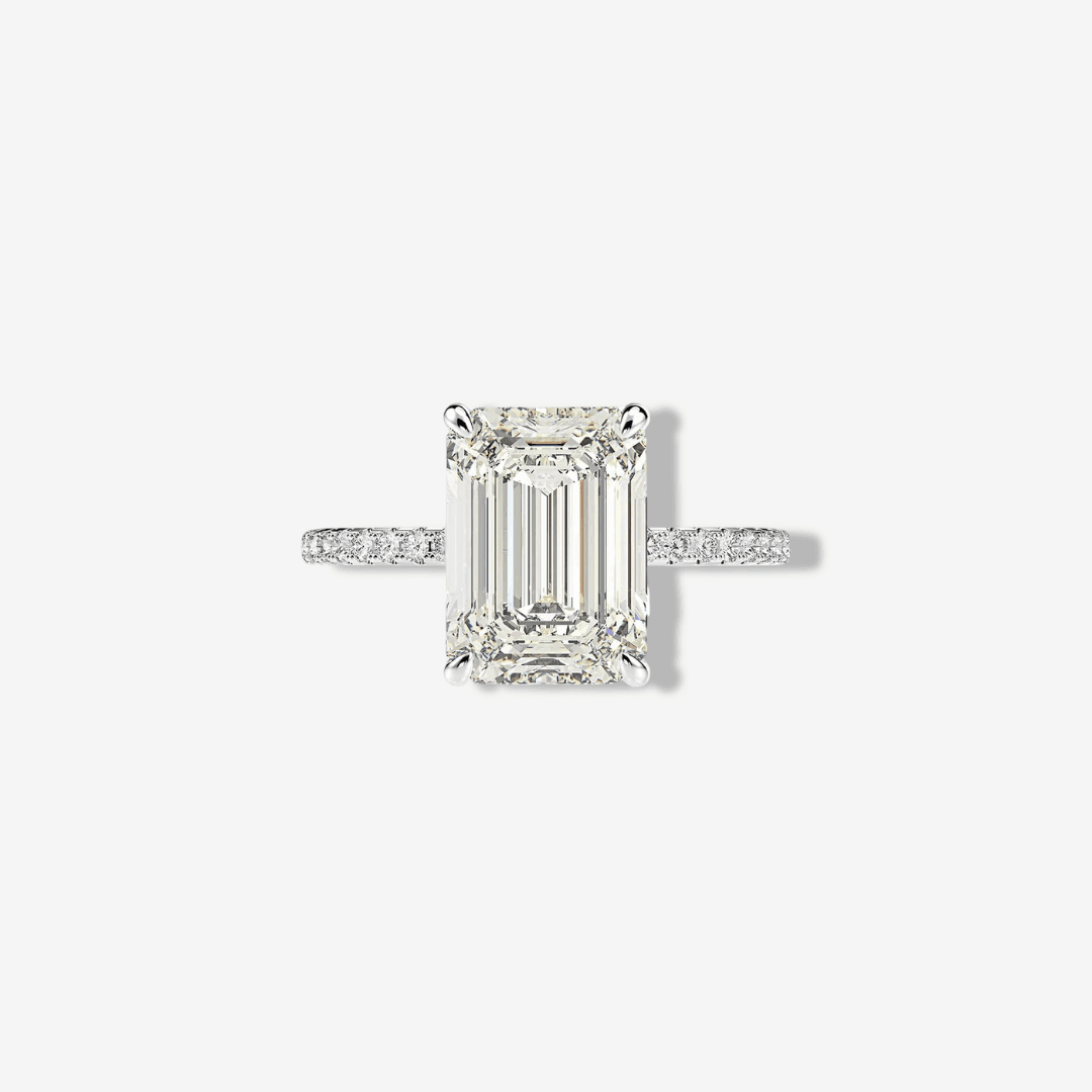 Radiant Cut Engagement Ring, 5 Carats - MargalitRings