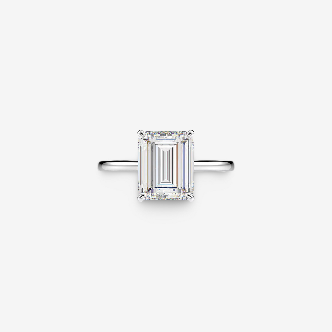 Sofia Richie Grainge Engagement Ring, Emerald Cut