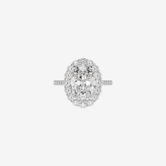Oval Cut, 5 Carat, Pink Oval, Fancy Pink, Cocktail Ring