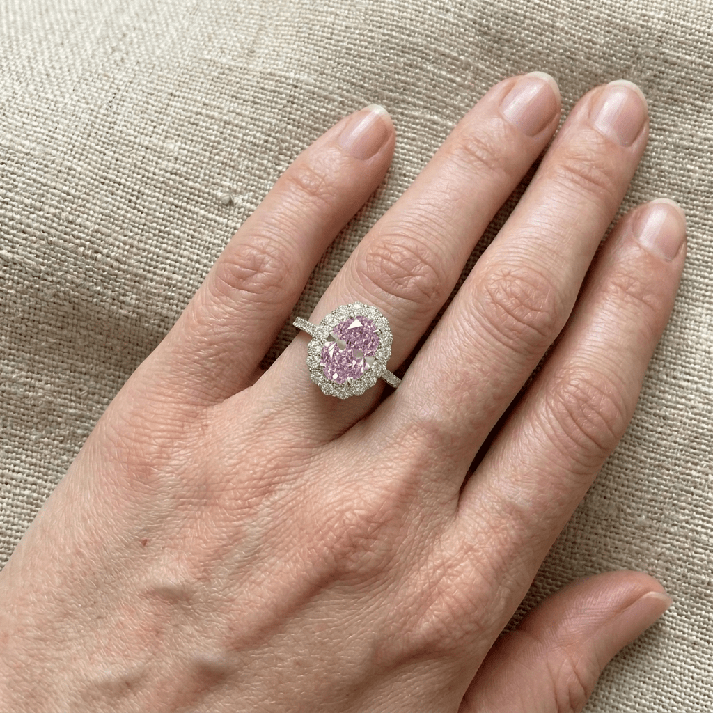 Oval Cut, Cocktail Ring For Her, 5 Carats - MargalitRings