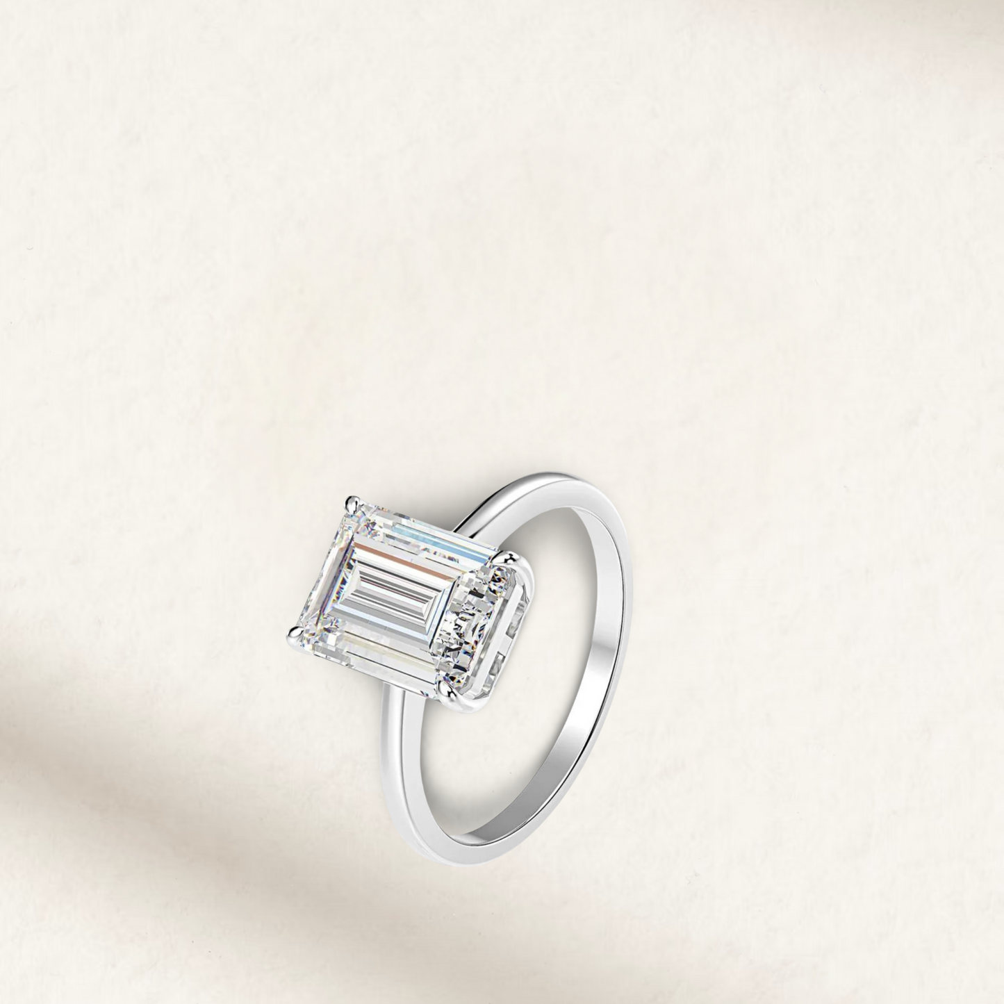 Sofia Richie Grainge Engagement Ring, Emerald Cut