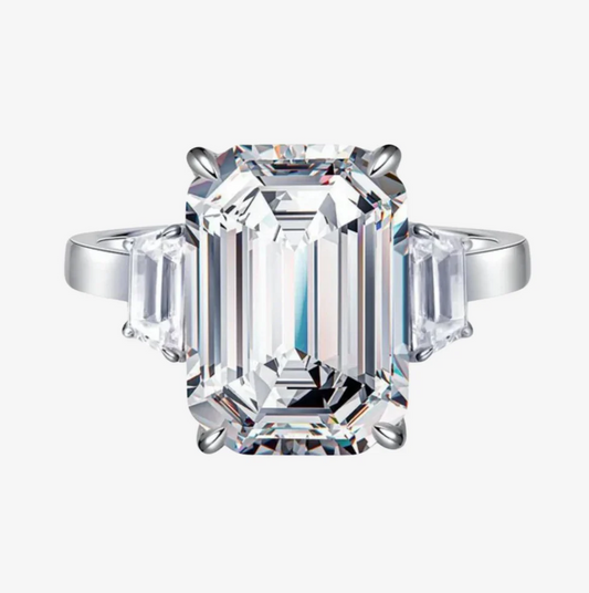 kim kardashian and kris humphries emerald cut engagement ring