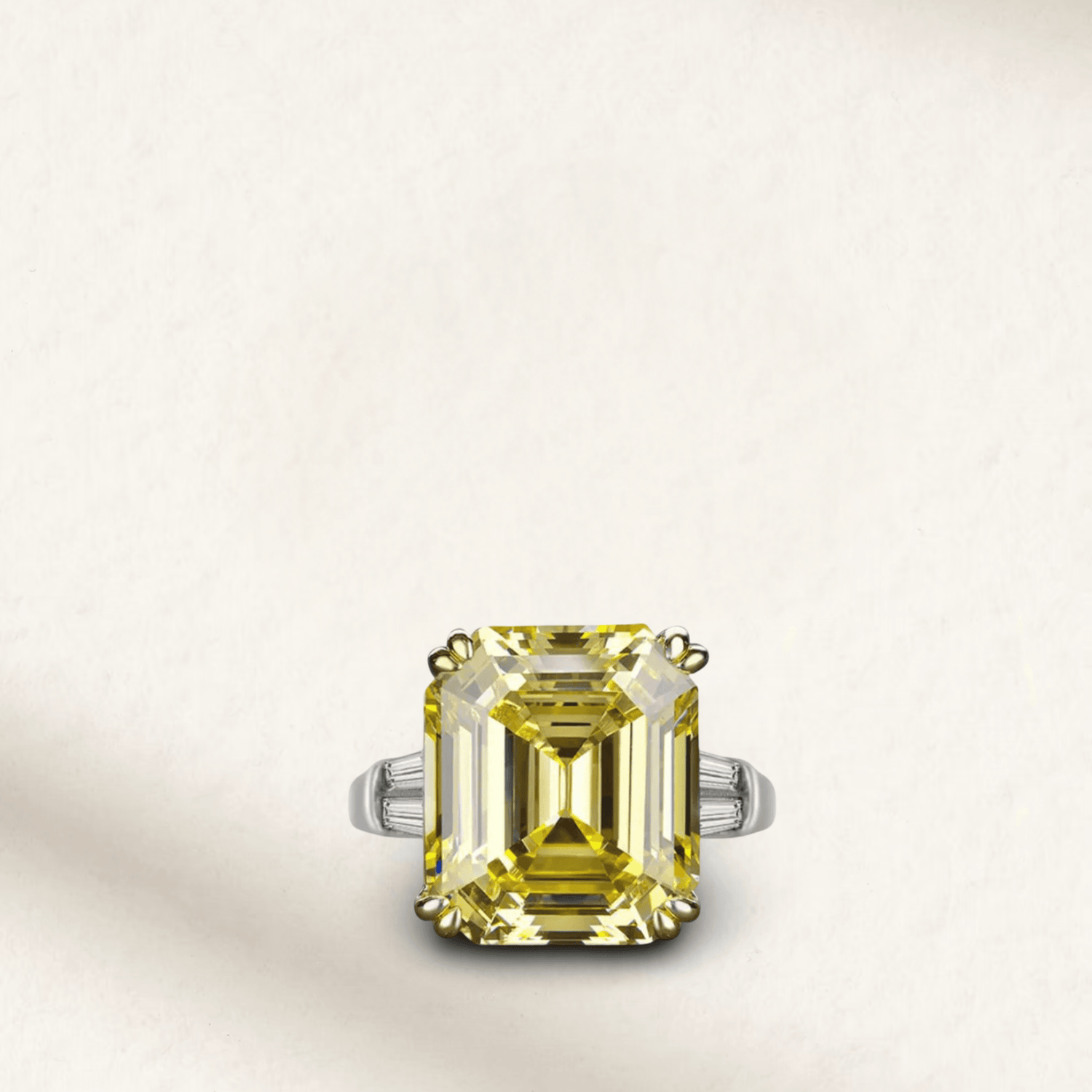 Asscher Cut Engagement Rings - MargalitRings