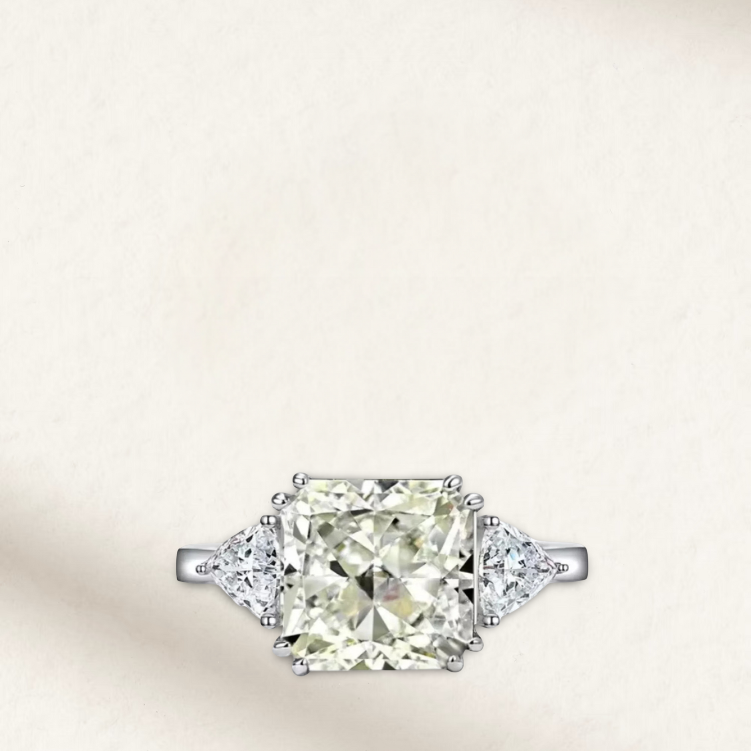 Princess Cut Engagement Rings Lab Made & Affordable Styles | Margalit Rings