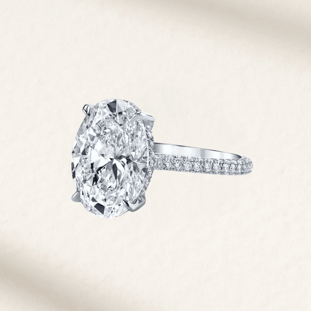 Oval Cut Engagement Rings - MargalitRings