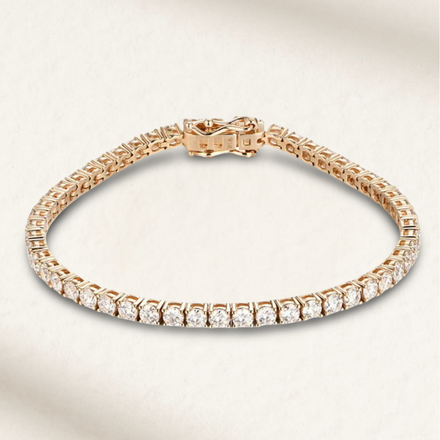 lab made diamond bridal bracelets
