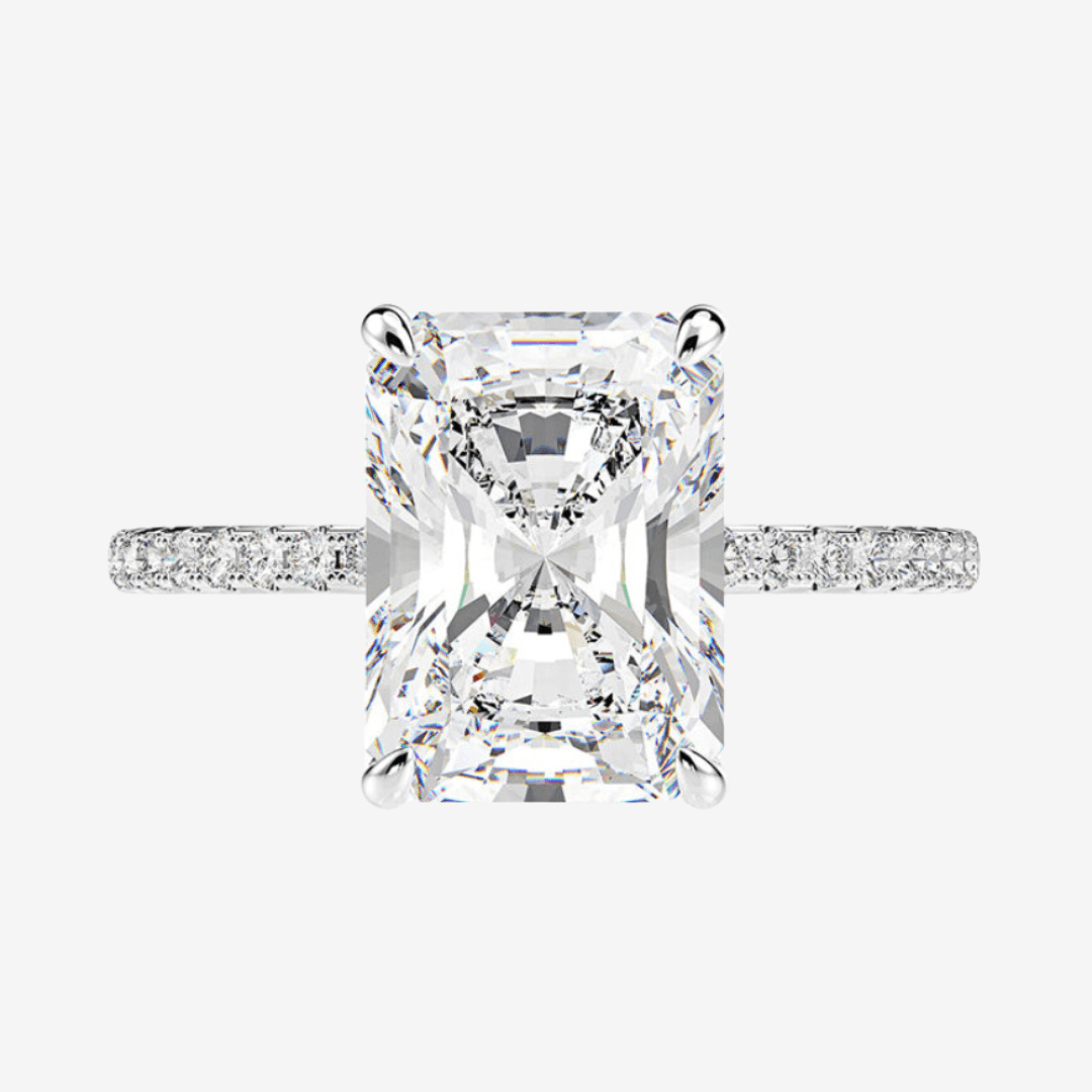 Radiant Cut Engagement Rings - MargalitRings