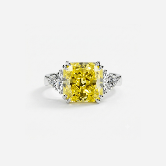 The Wolf of Wall street Naomi Yellow Diamond Engagement RIng - Margalit Rings
