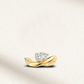 2 carat pear shape engagement ring
