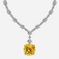 Red Carpet, Lady Gaga Yellow Diamond Necklace