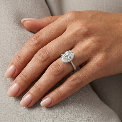 Blake Lively Rose Gold Engagement Ring 