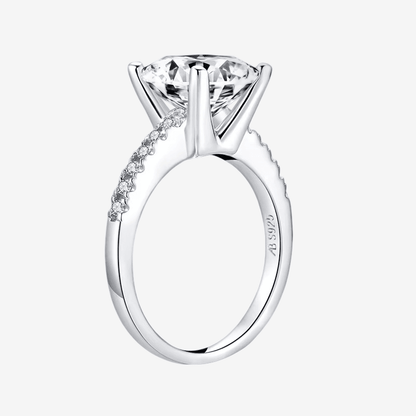 Cushion Cut Engagement Ring, 3.25 Carats - Margalit Rings