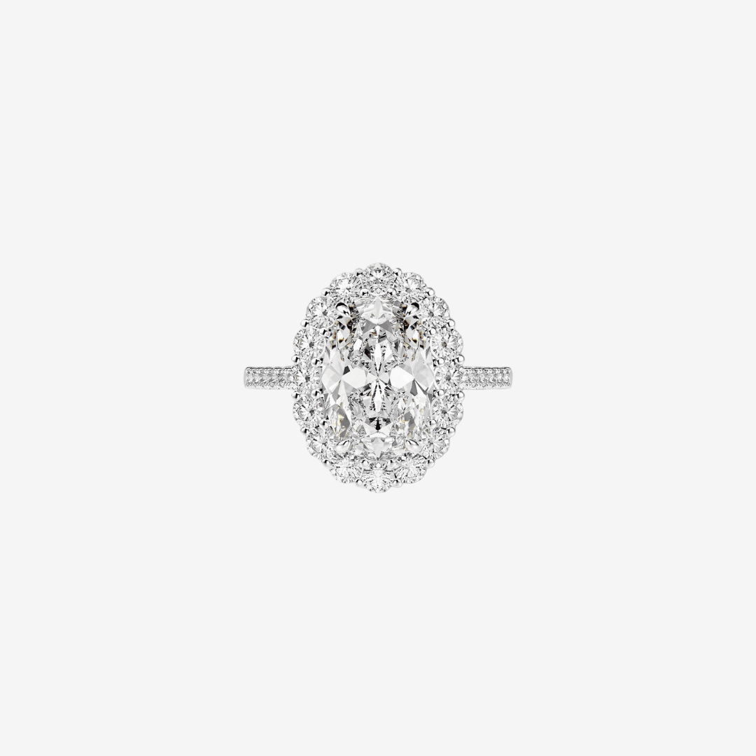 Oval Cut, Cocktail Ring For Her, 5 Carats - MargalitRings