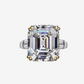 Elizabeth Taylor, 10 Carat, Asscher Cut Engagement Ring