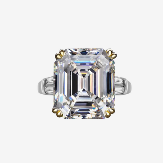 Elizabeth Taylor, 10 Carat, Asscher Cut Engagement Ring