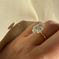 Hailey Bieber engagement Ring oval cut