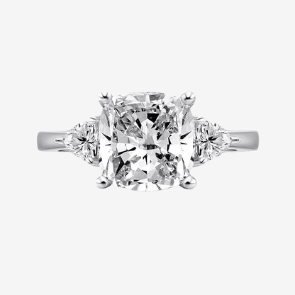 Meghan Markle Engagement Ring, Cushion Cut, 5 Carats - MargalitRings
