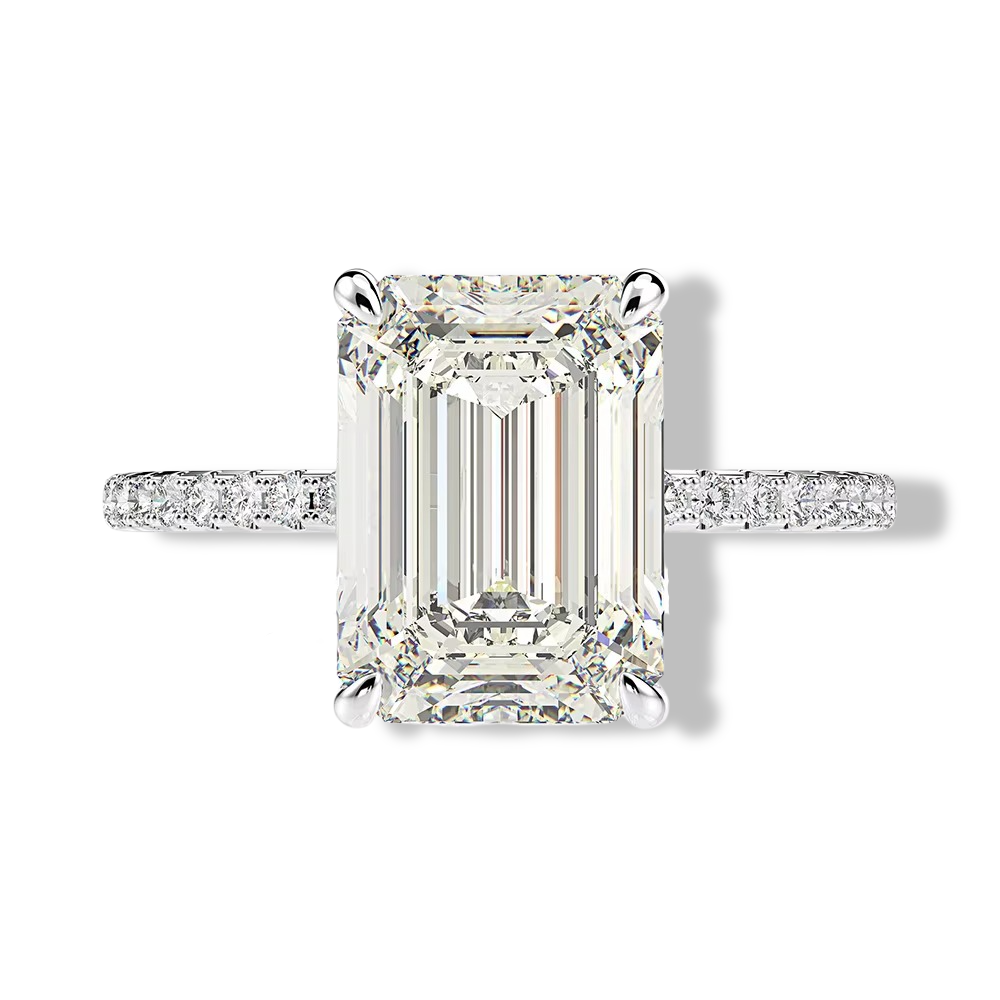 Nicola Peltz, Emerald Cut Engagement Ring, 5 Carats