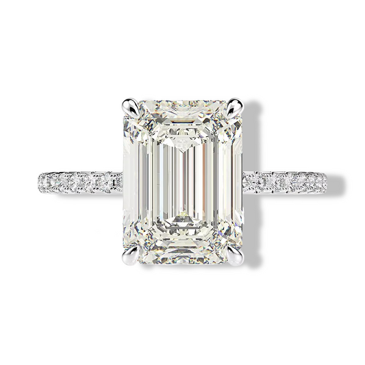 Nicola Peltz, Emerald Cut Engagement Ring, 5 Carats