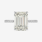 Nicola Peltz, Emerald Cut Engagement Ring, 5 Carats radiant cut