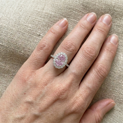 Oval Cut, Cocktail Ring For Her, Fancy Yellow, 5 Carat Ring
