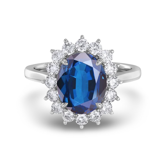 Princess Diana's Engagement Ring, Sapphire, 6 Carats