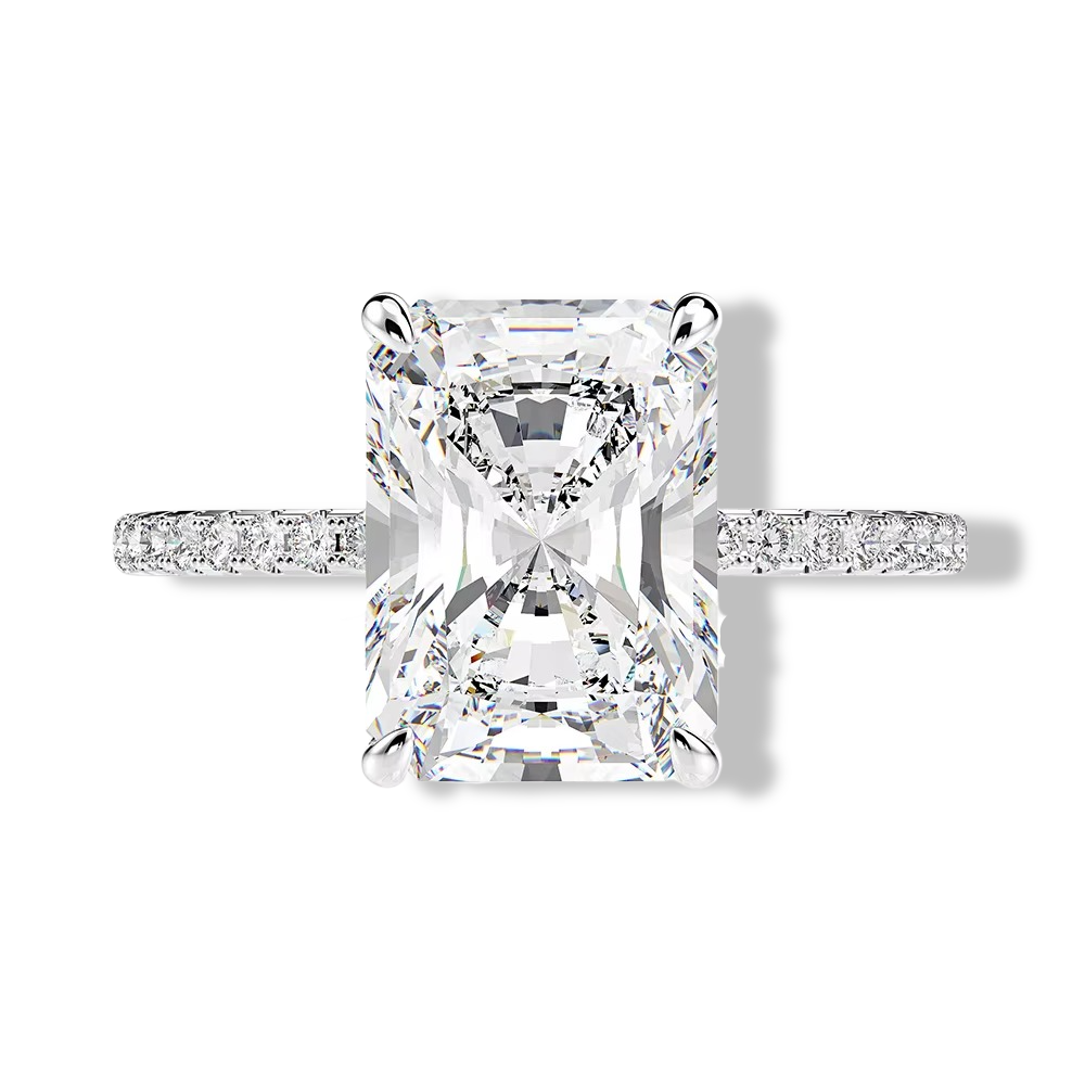 Radiant Cut, Engagement Ring, 5 Carats