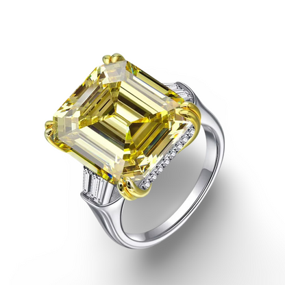 Elizabeth Taylor, 10 Carat, Asscher Cut Engagement Ring