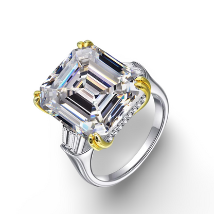 Elizabeth Taylor, 10 Carat, Asscher Cut Engagement Ring