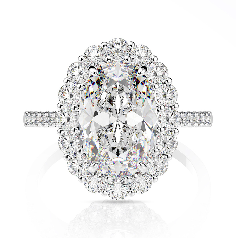 5 carat diamond ring oval deals