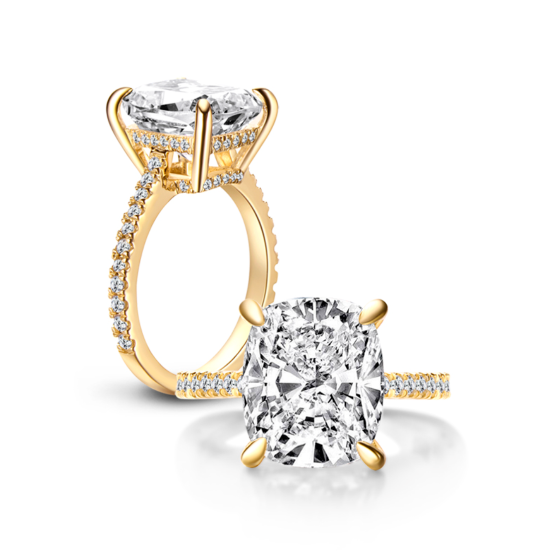 Affordable Faux Diamond Engagement Rings | Affordable Engagement Rings ...