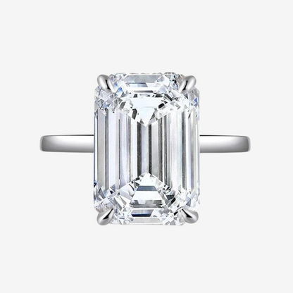 Sofia Richie Engagement Ring, Emerald Cut, 6 Carats