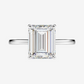 Sofia Richie Grainge Engagement Ring, Emerald Cut