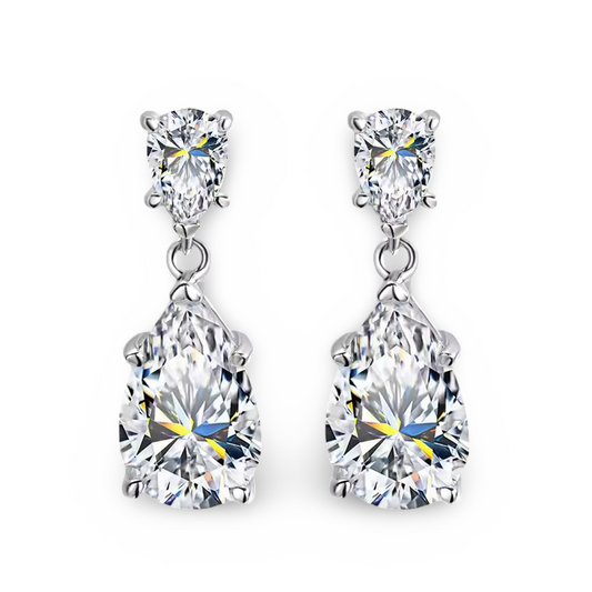 Sofia Richie Waterdrop Pear Dangle Drop, Wedding Earrings