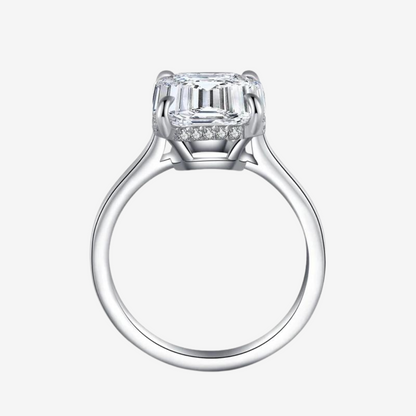 Sofia Richie Engagement Ring, Emerald Cut, 6 Carats
