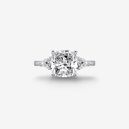Cushion Cut Engagement Ring, 5 Carats
