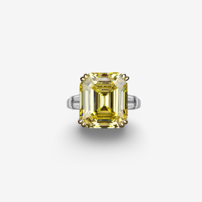 Elizabeth Taylor, 10 Carat, Asscher Cut Engagement Ring