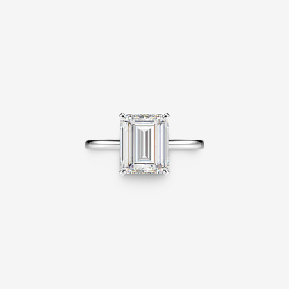 Sofia Richie Grainge Engagement Ring, Emerald Cut