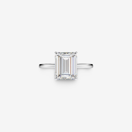 Sofia Richie Grainge Engagement Ring, Emerald Cut