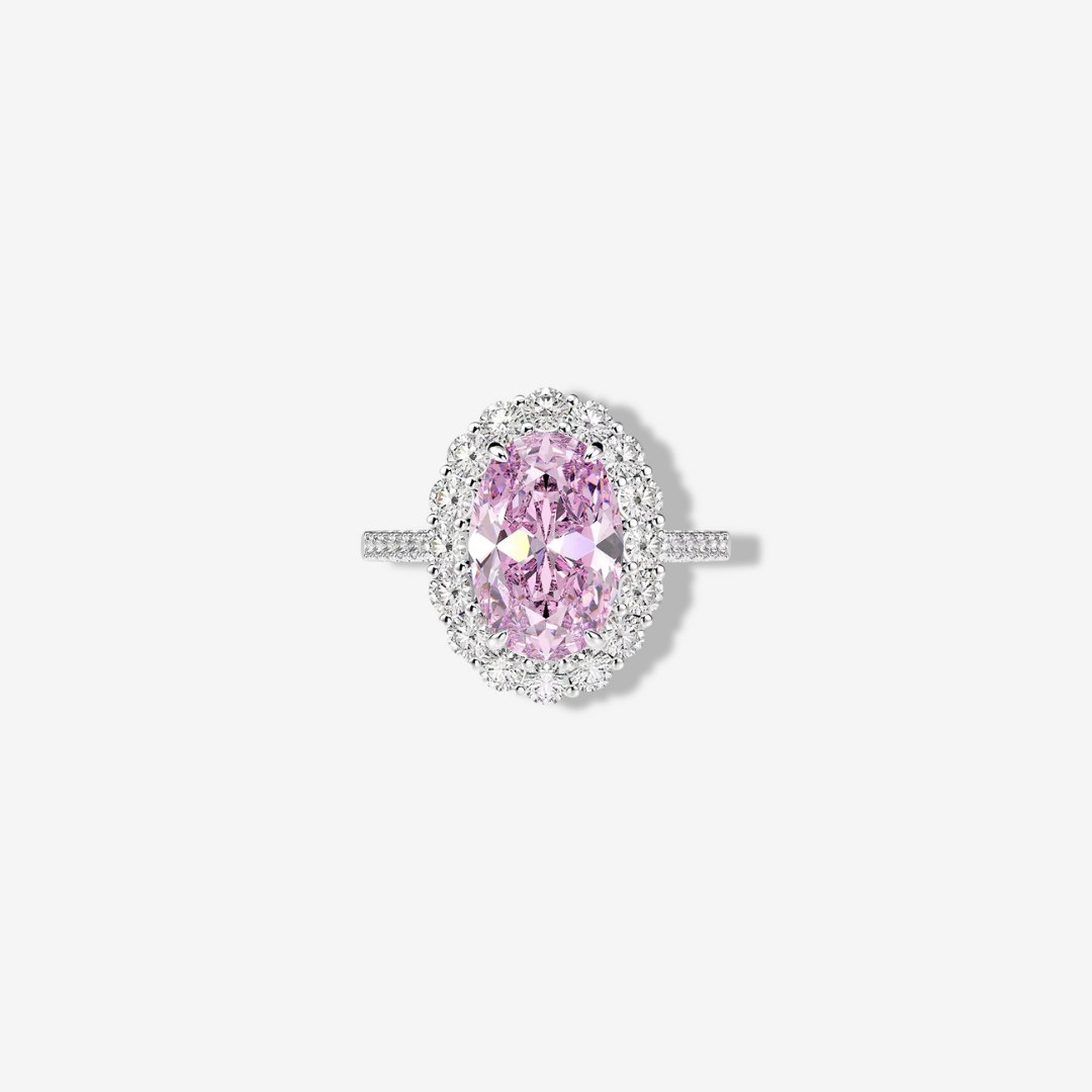 Oval Cut, Cocktail Ring For Her, Fancy Yellow, 5 Carat Ring