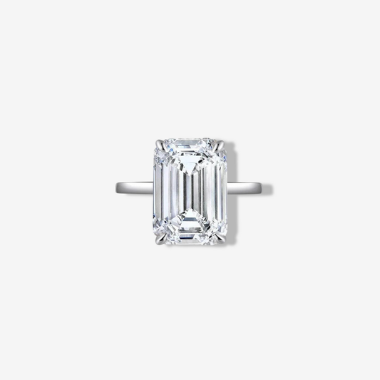 Sofia Richie Engagement Ring, Emerald Cut, 6 Carats