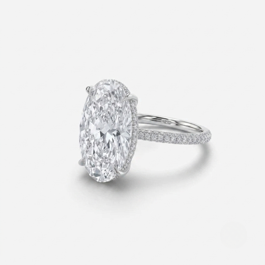 Kourtney Kardashian, Oval Shape Engagement Ring, 5 Carats