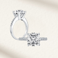 Cushion Cut Engagement Ring, 3.25 Carats