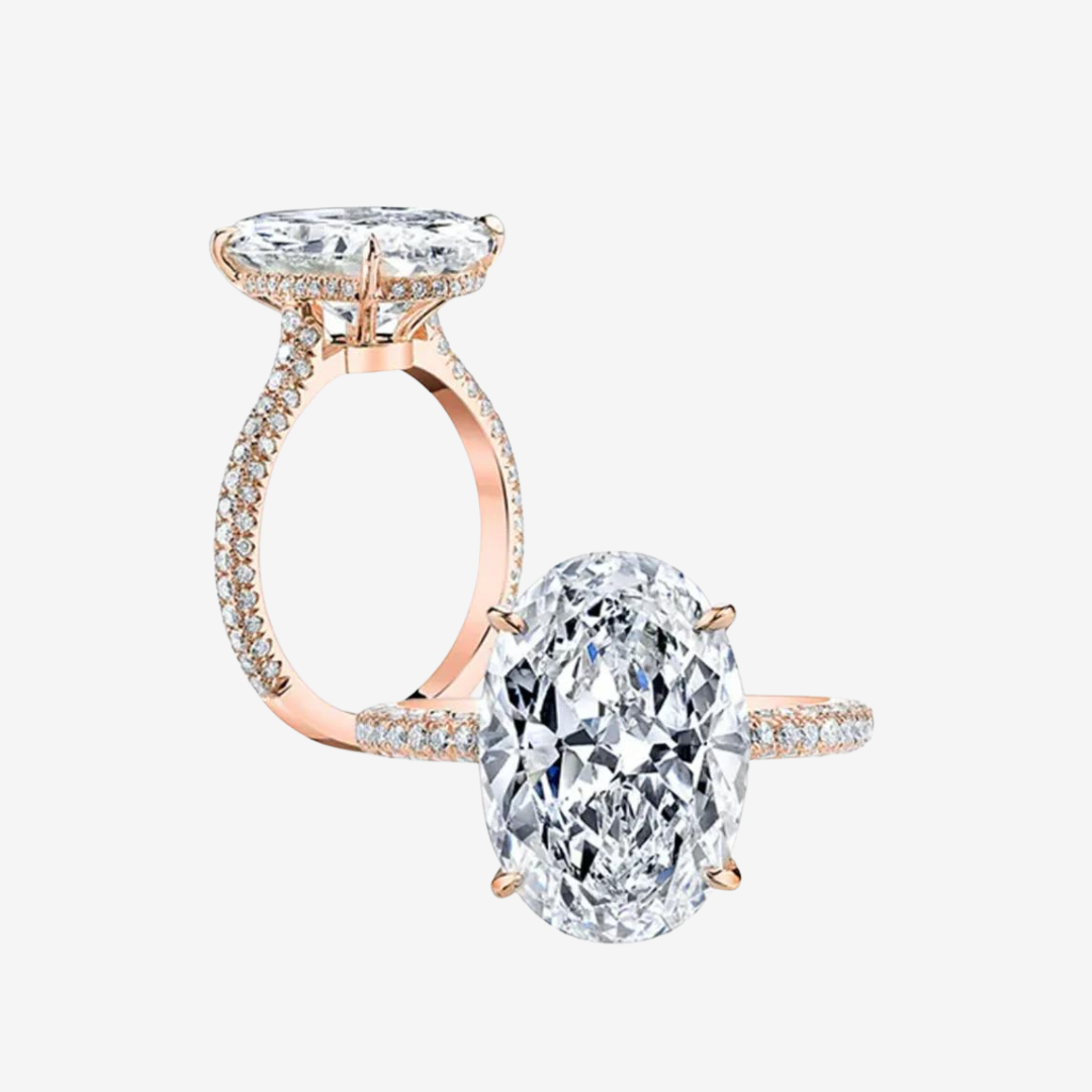 blake liveley engagement ring Blake Lively, 5 Carats Oval Shape, Rose Gold, Engagement Ring